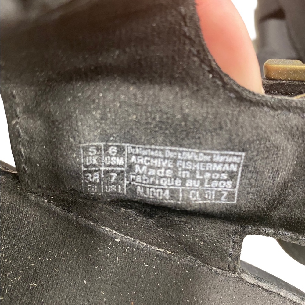 Dr. Martens Wrenlie Platform Archive Fisherman Sandals Women’s Size 7 - Picture 7 of 7